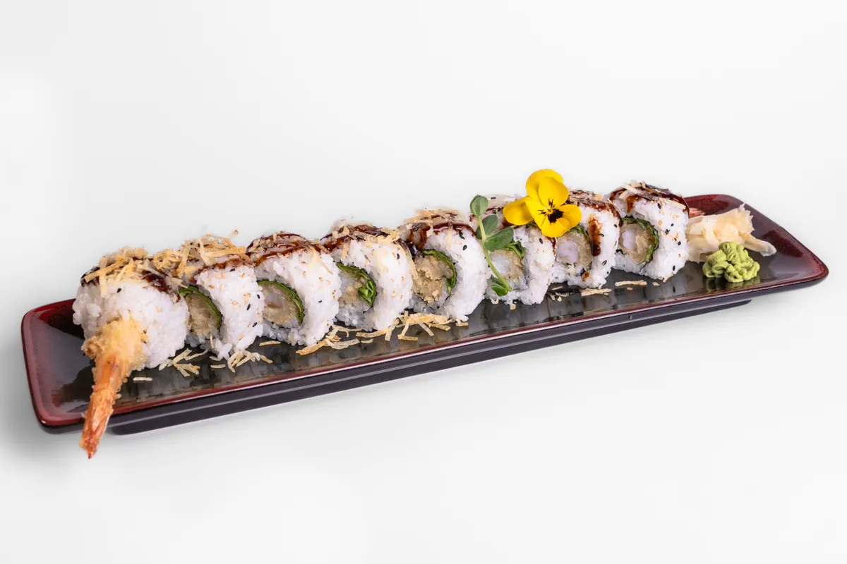 Maki cu Creveți în Tempura