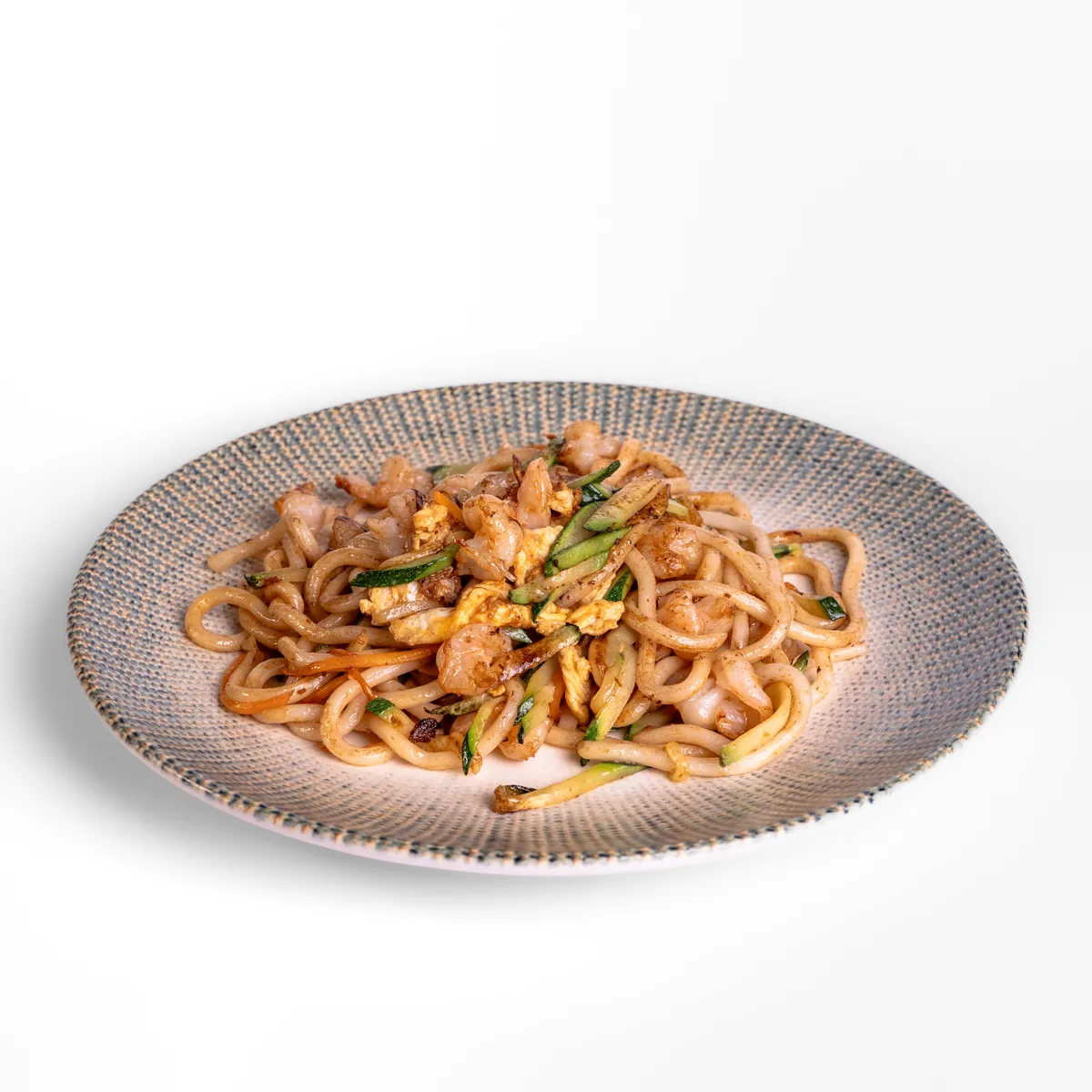 Udon Prăjit cu Creveți