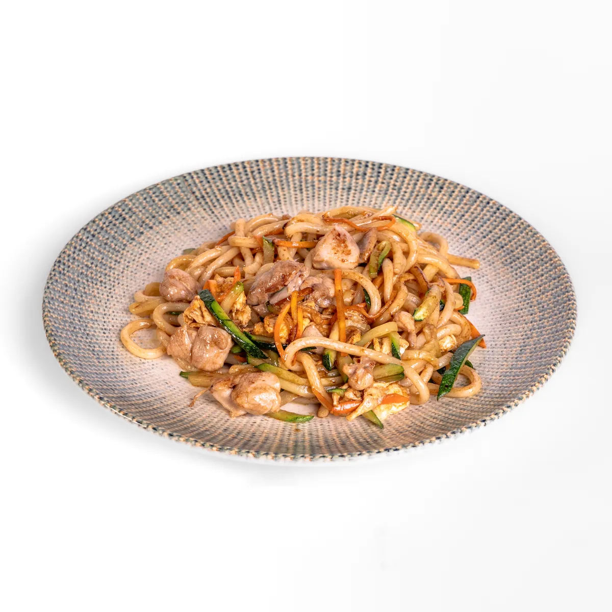 Udon Prăjit cu Pui